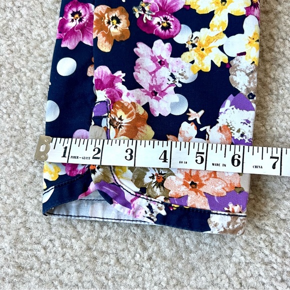 ANTHROPOLOGIE CARTONNIER Miniflora Charlie Ankle Trouser Pants—SZ. 4 - Picture 11 of 14